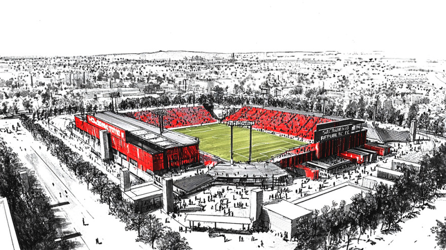 R.E ARCH & Works Constructions Construction Company to Build Soccer Stadium for Republic FC in Sacramento